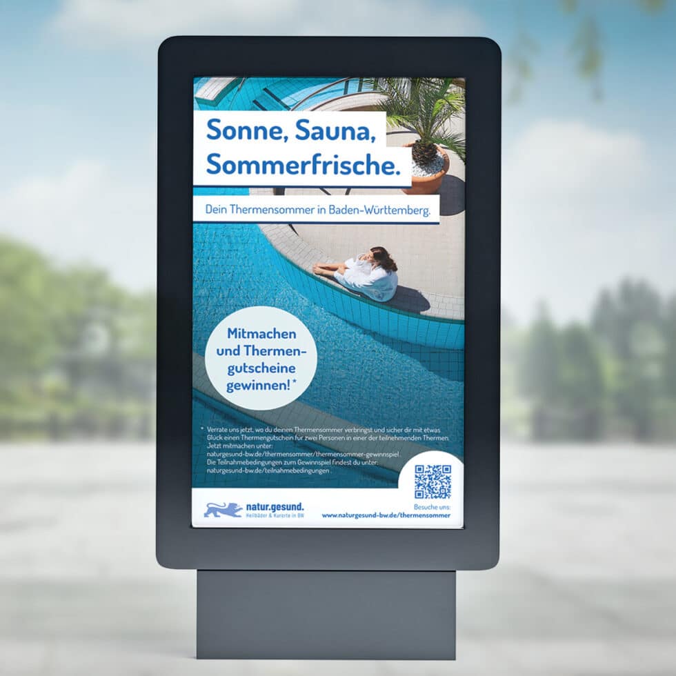Design für die Thermensommer-Kampagne 2025