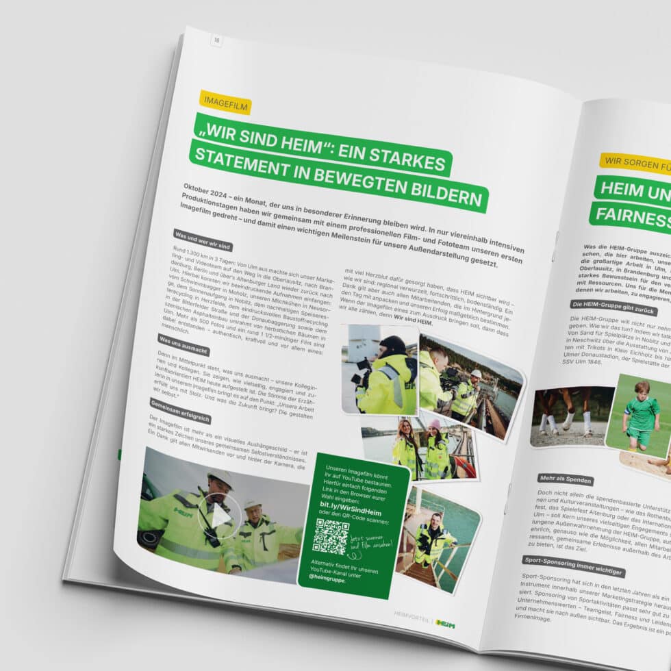 HEIMVorteil – das Mitarbeitermagazin